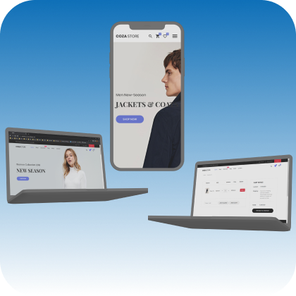 E-commerce Fashion Website 